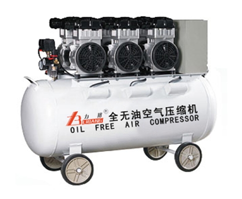 Miniature reciprocating piston air compressor