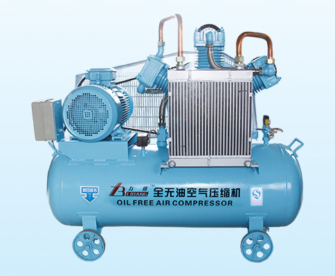 WW-1.25-8 type oil free air compressor